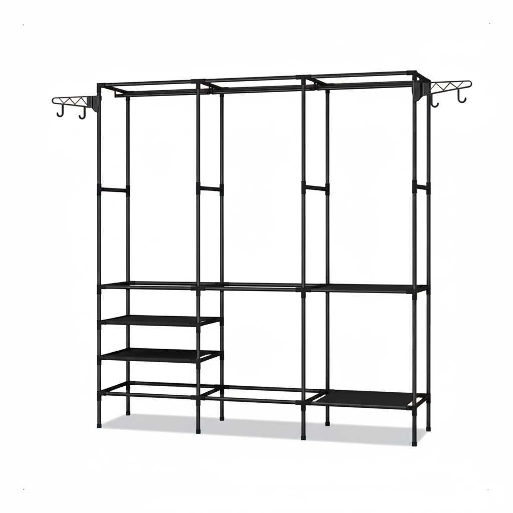 Ezie Open Closet 3 Colunas – Estilos de Uso