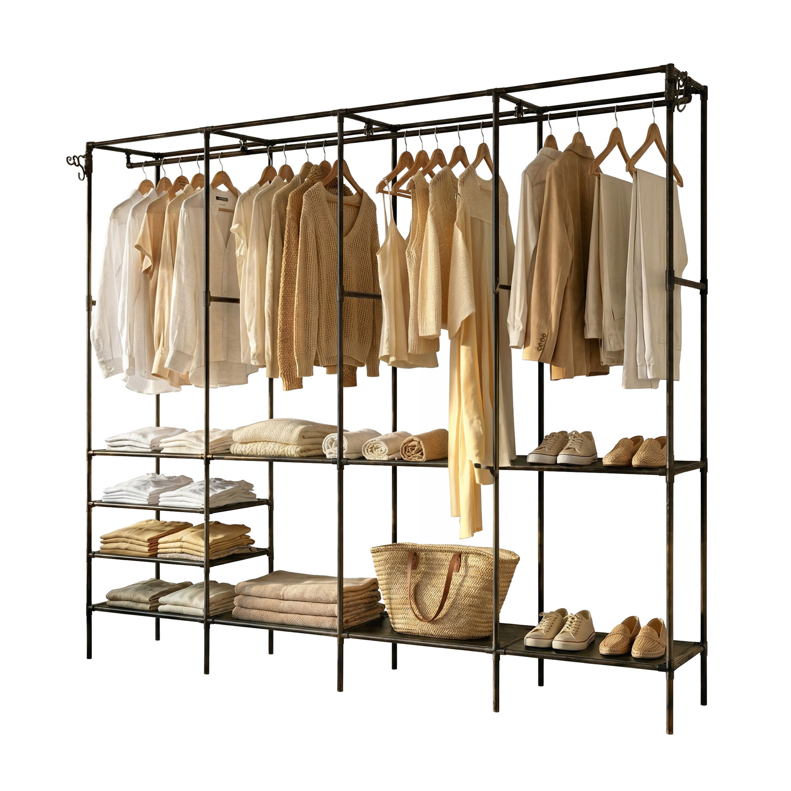 Ezie Open Closet 4 Colunas – OrganEzie